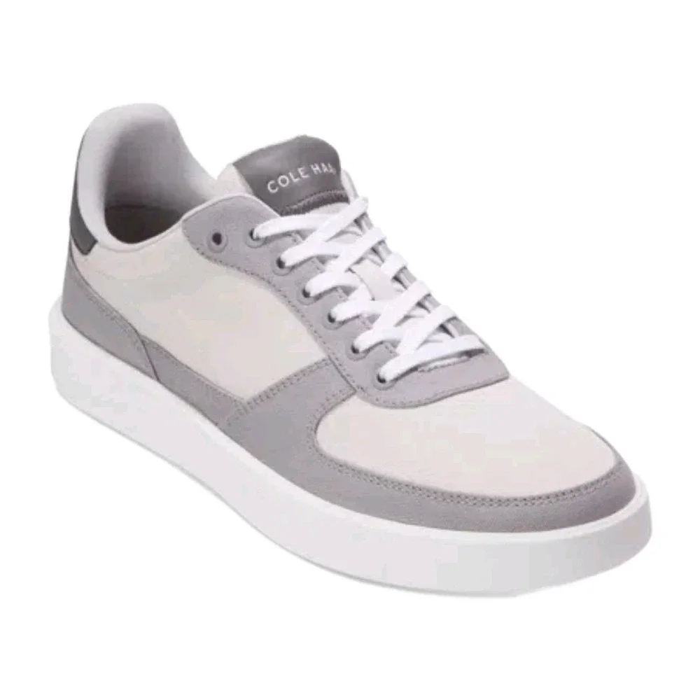 Cole Haan Men's Grand Court Daily Turf Sneaker Nimbus Cloud/Sleet 13M NEW! $129